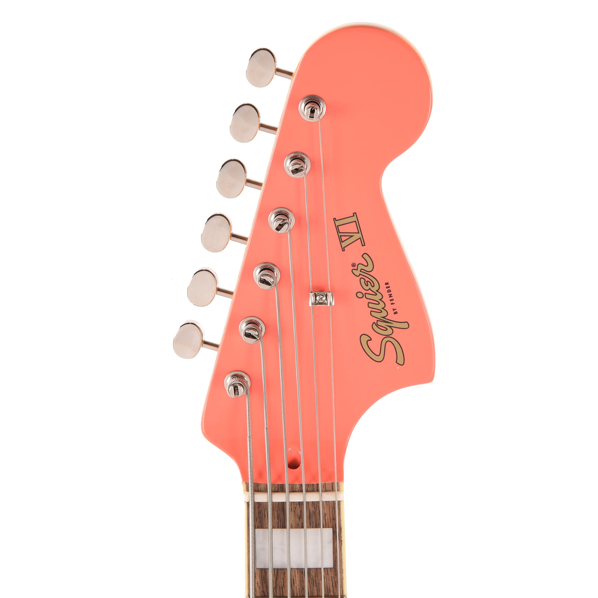 Squier Classic Vibe Bass VI Tahitian Coral Bass Guitars