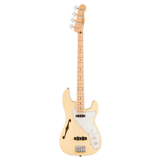 Squier Paranormal Precision Bass Thinline SJ Vintage White Bass Guitars