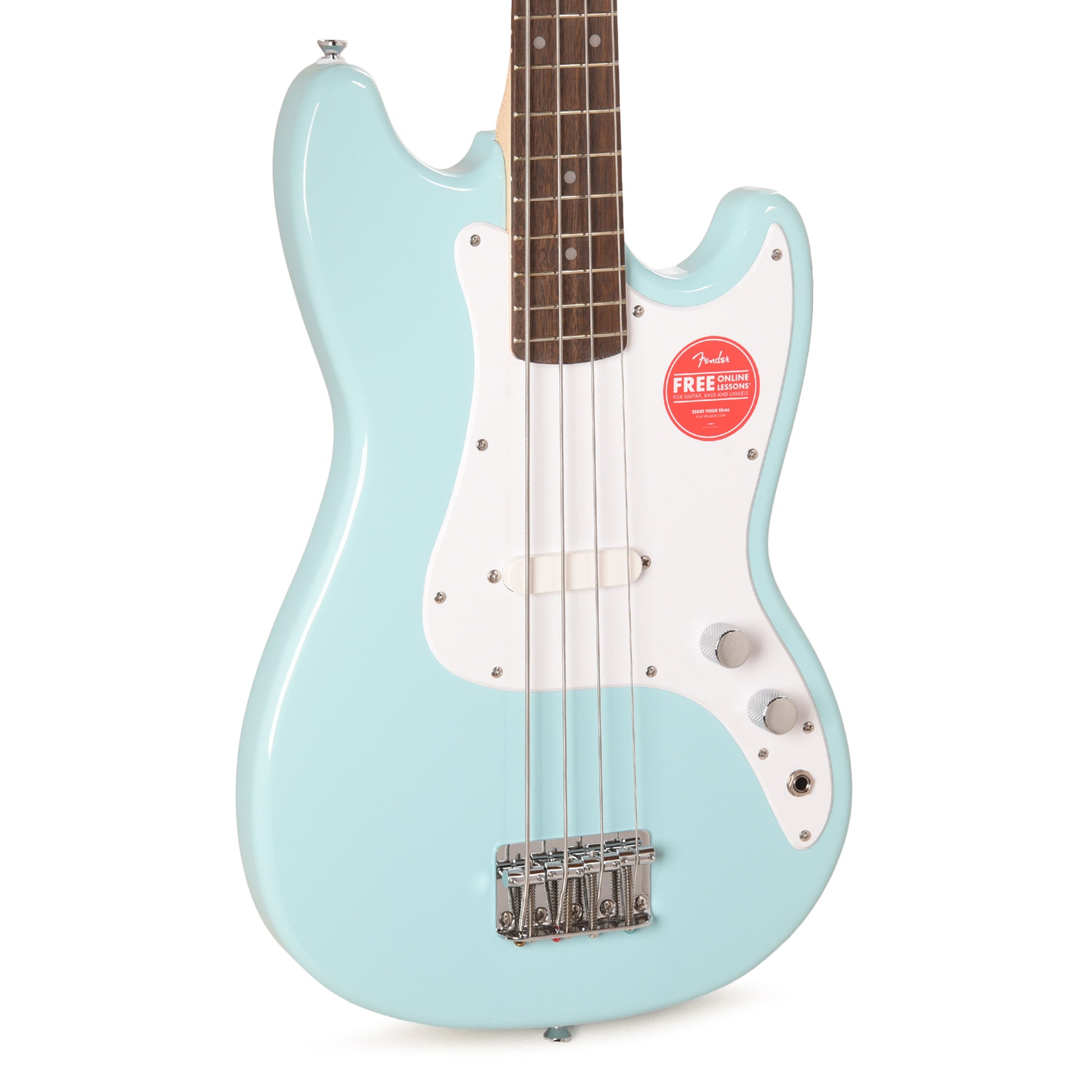 Squier Sonic Bronco Bass Daphne Blue Bass Guitars