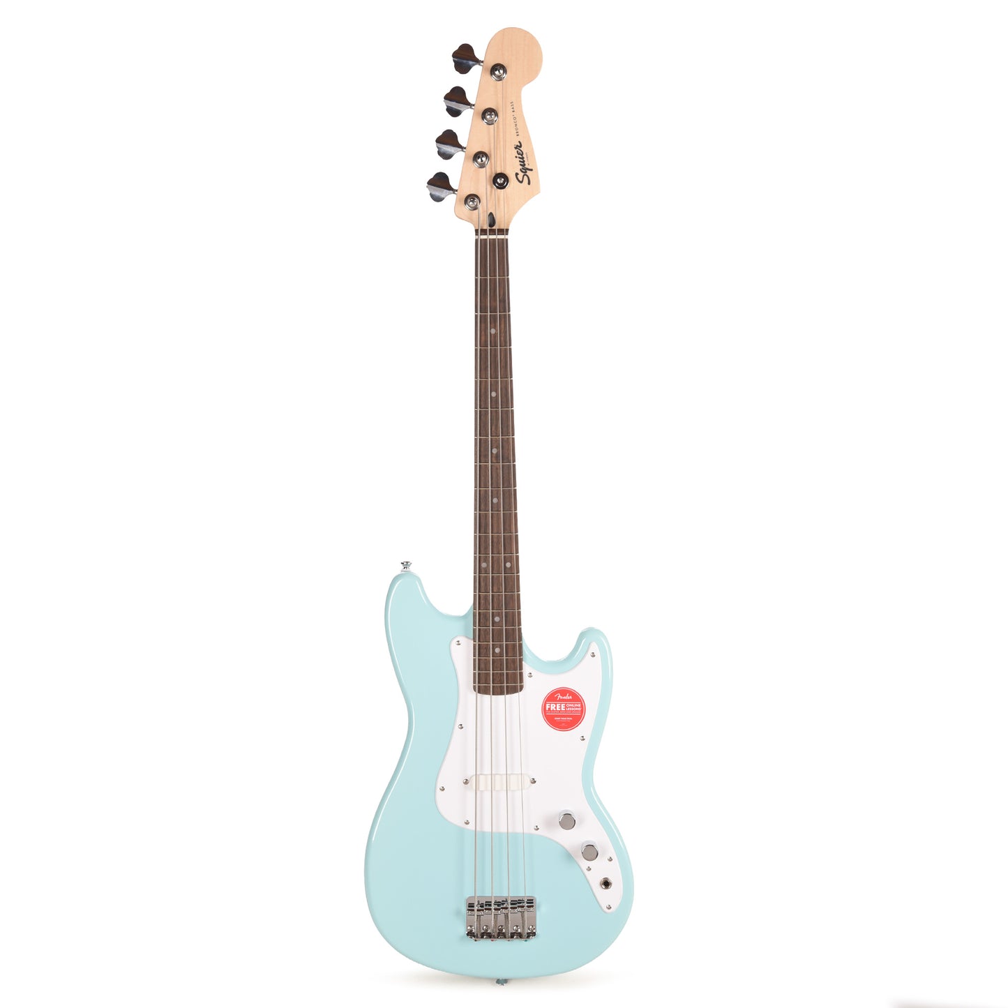 Squier Sonic Bronco Bass Daphne Blue Bass Guitars