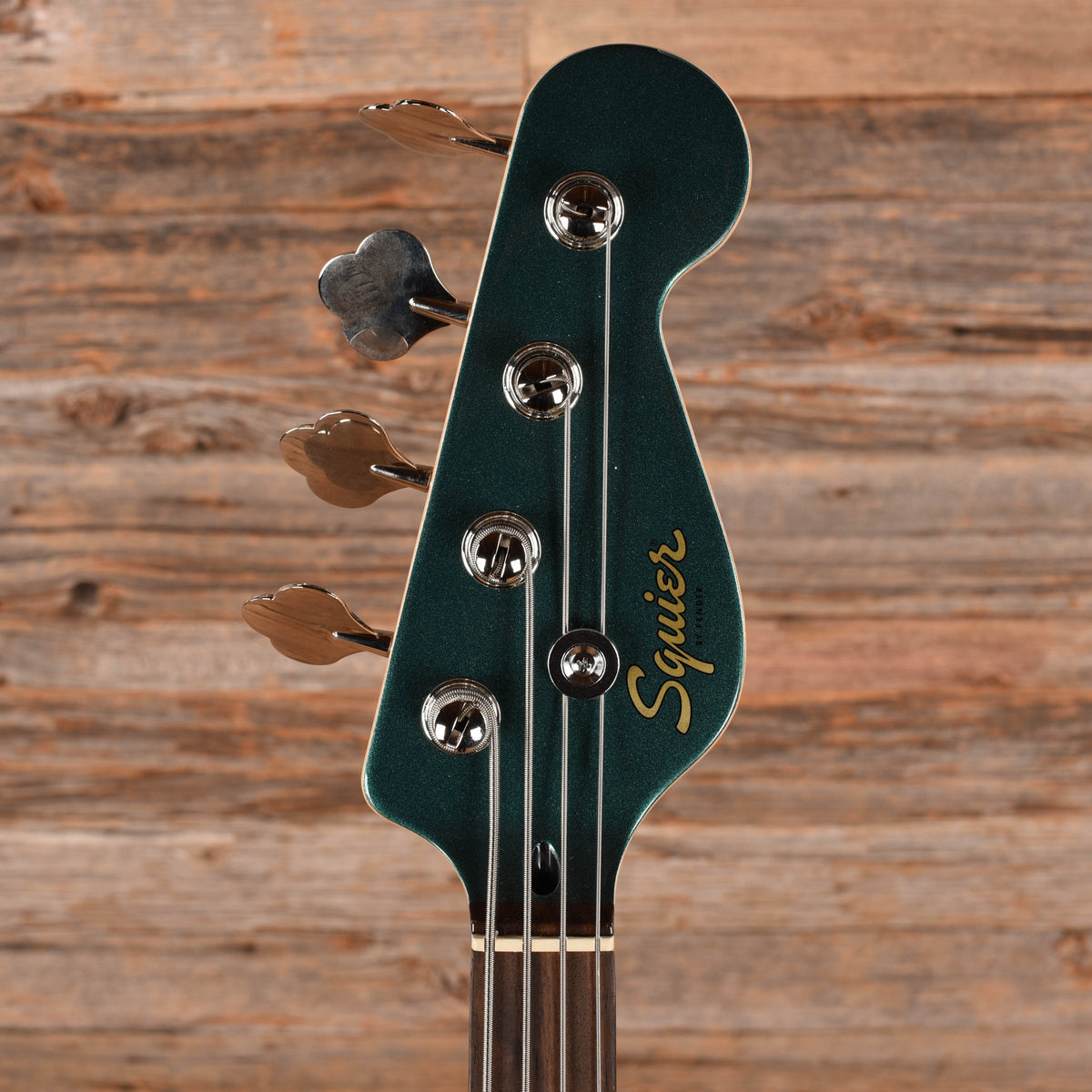Squier Squier Paranormal Rascal Bass HH Sherwood Green 2023 Bass Guitars