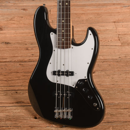 Squier Standard Jazz Bass Black 1984 Bass Guitars