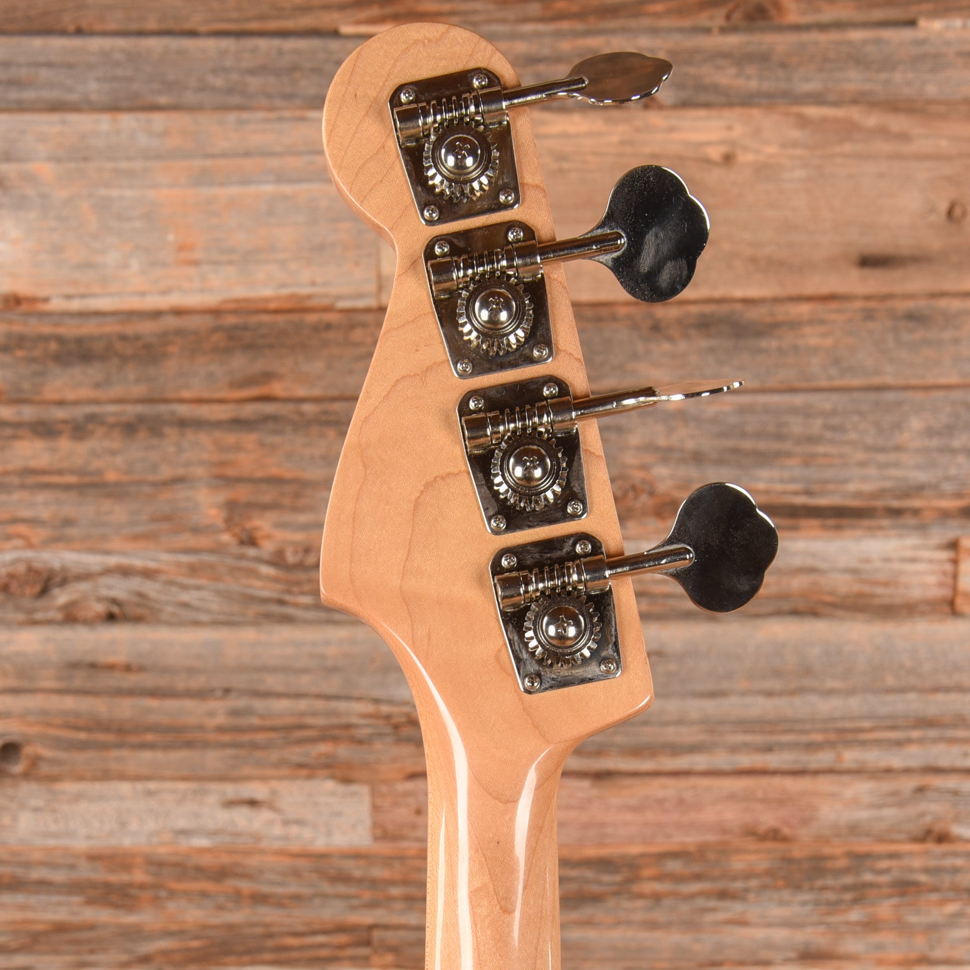 Squier Standard Jazz Bass Black 1984 Bass Guitars