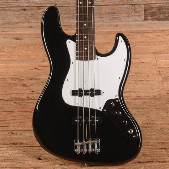 Squier Standard Jazz Bass Black 1984 Bass Guitars