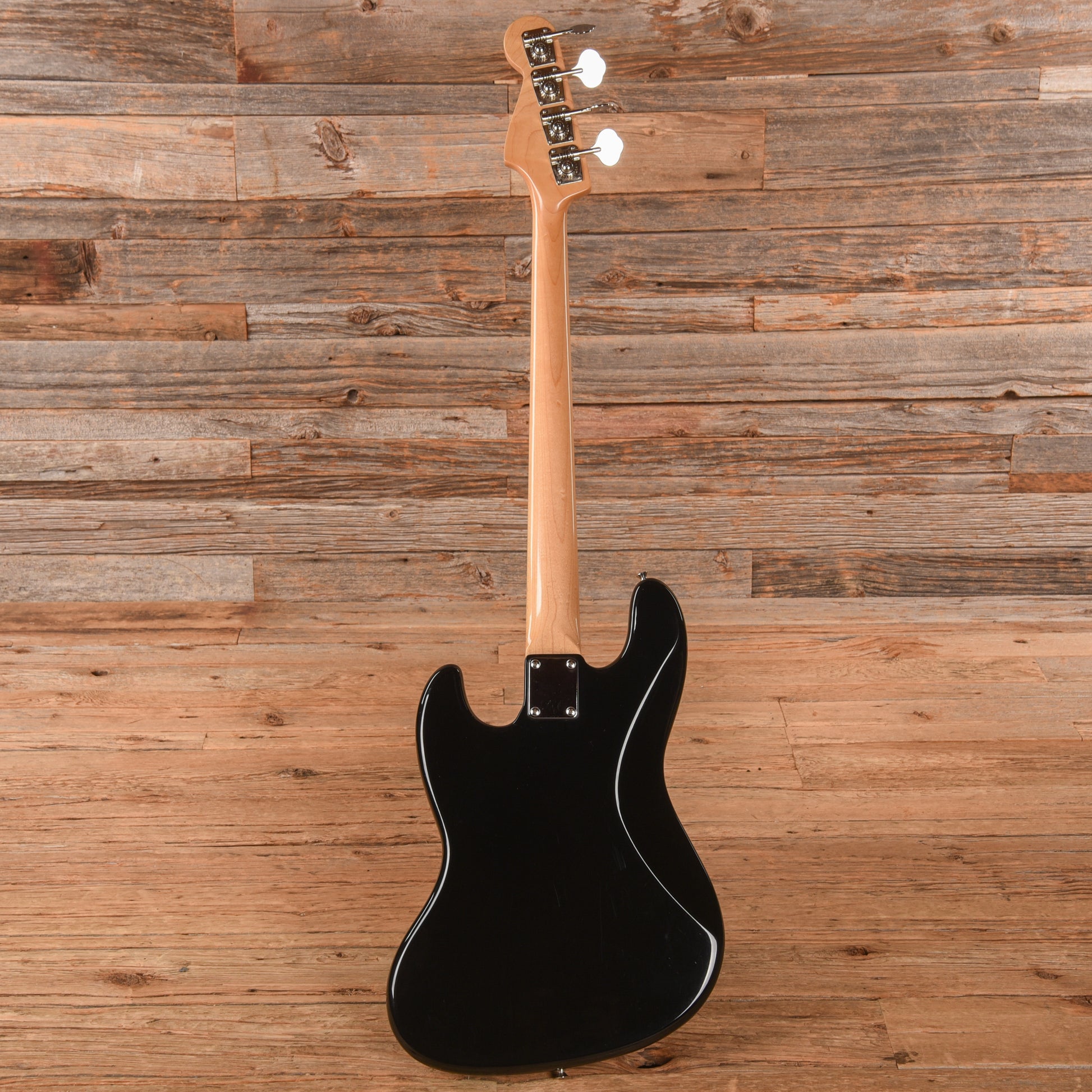 Squier Standard Jazz Bass Black 1984 Bass Guitars