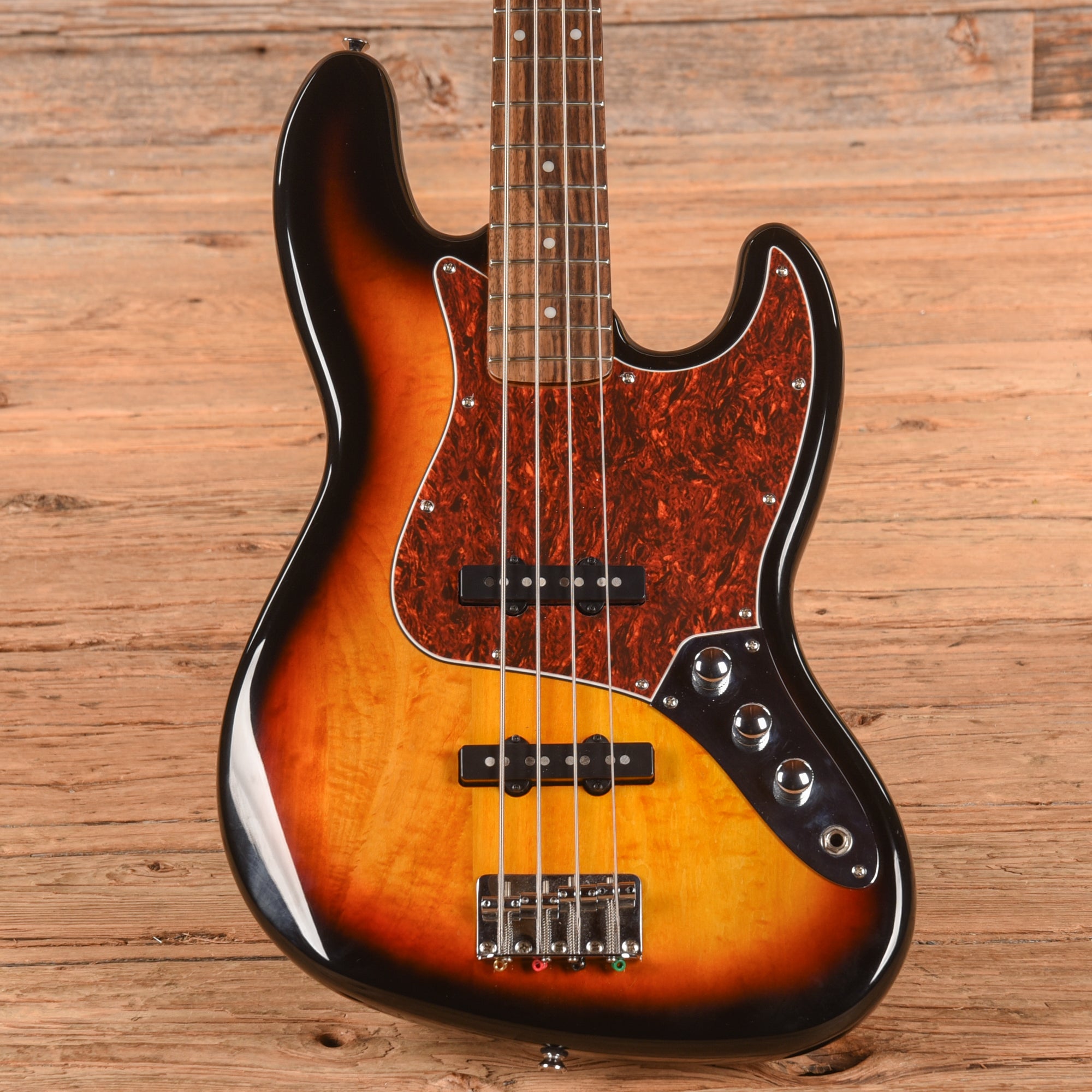 Squier Vintage Modified Jazz Bass Sunburst 2016 Bass Guitars