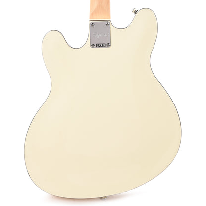 Squier Affinity Series Starcaster Deluxe Olympic White Electric Guitars / Semi-Hollow