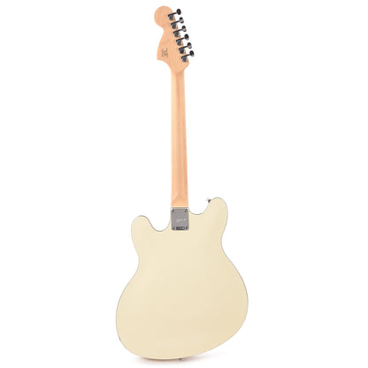 Squier Affinity Series Starcaster Deluxe Olympic White Electric Guitars / Semi-Hollow