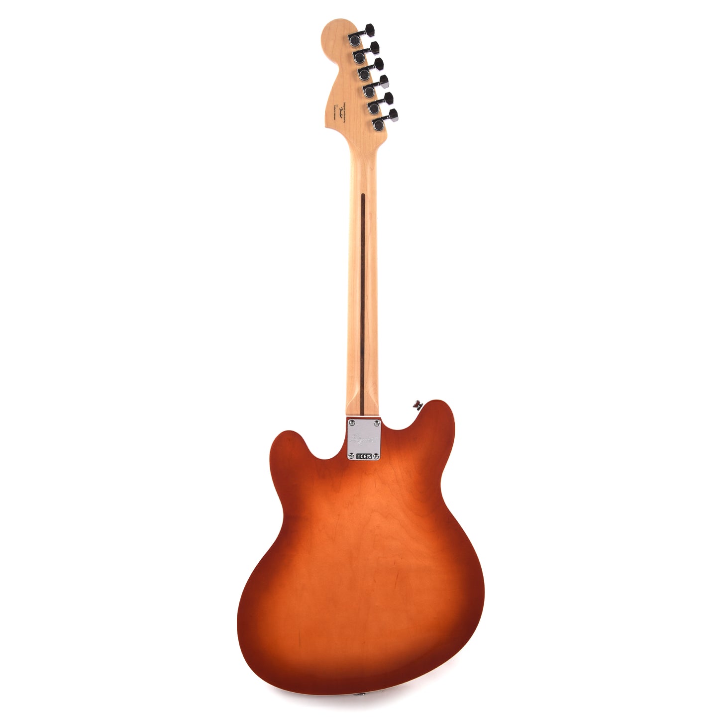 Squier Affinity Series Starcaster Deluxe Sienna Sunburst Electric Guitars / Semi-Hollow