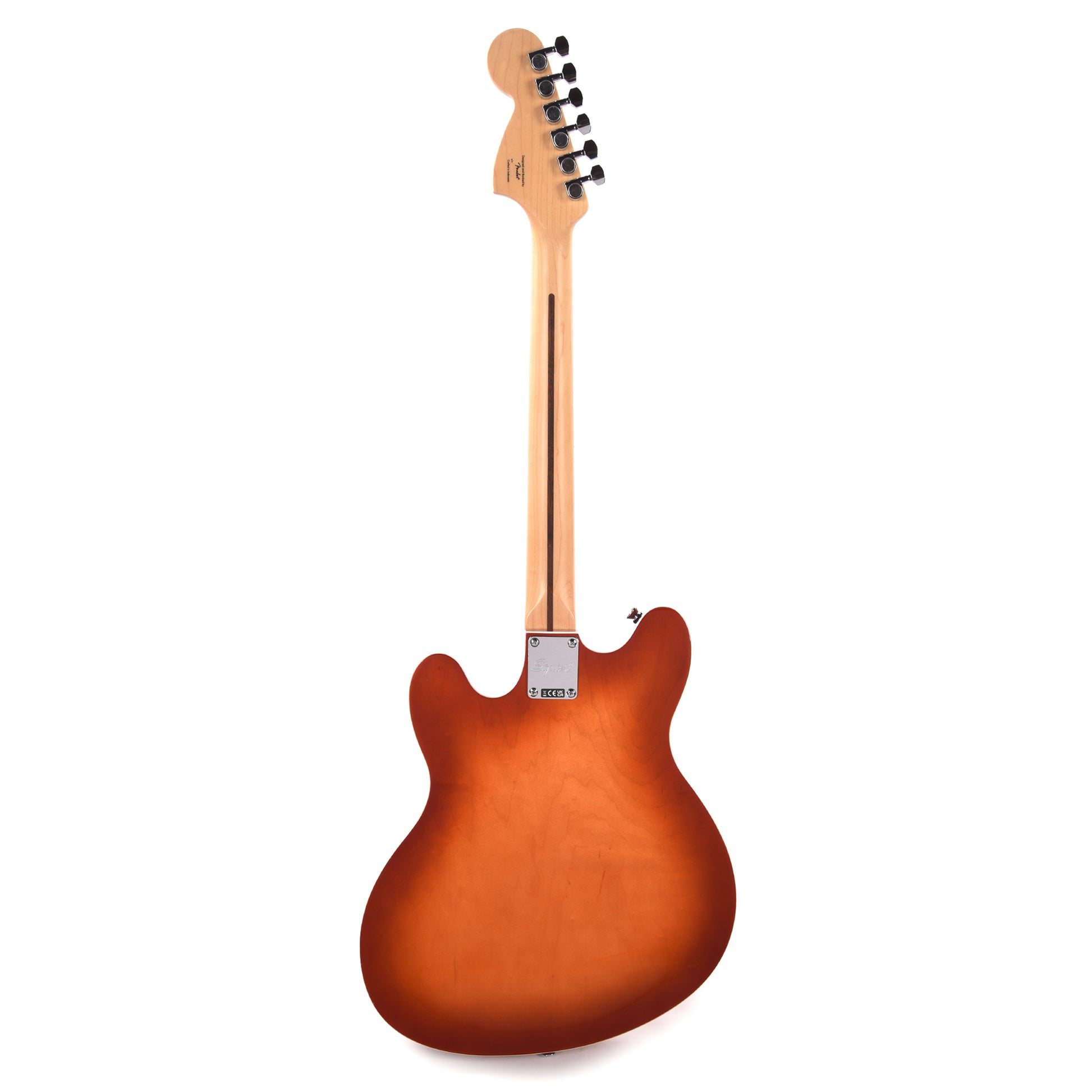 Squier Affinity Series Starcaster Deluxe Sienna Sunburst Electric Guitars / Semi-Hollow