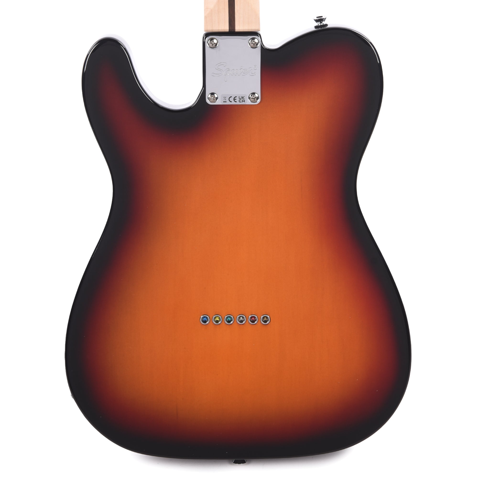 Squier Affinity Series Telecaster Thinline 3-Color Sunburst Electric Guitars / Semi-Hollow