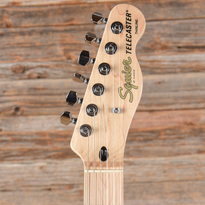 Squier Affinity Series Telecaster Thinline 3-Color Sunburst Electric Guitars / Semi-Hollow