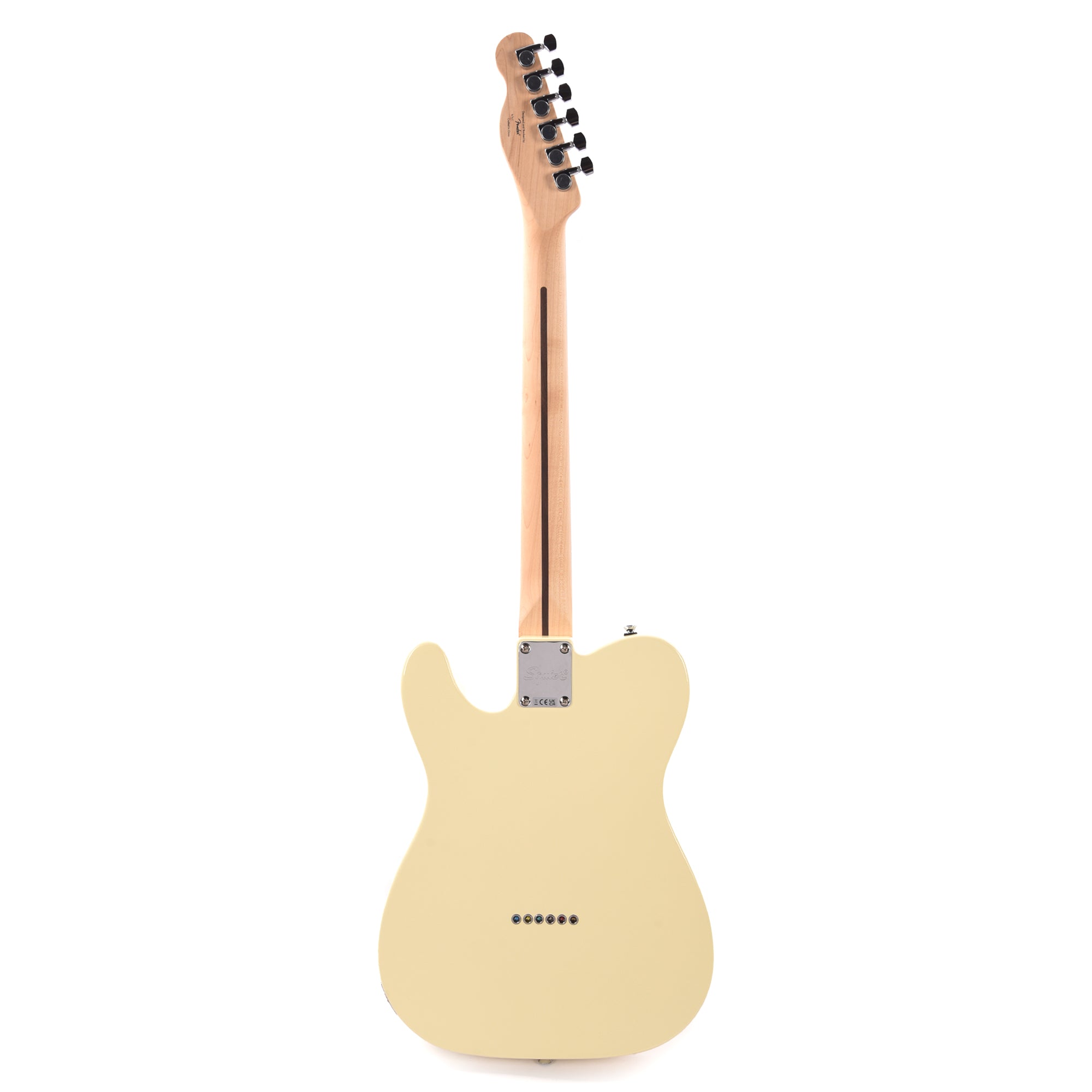 Squier Affinity Series Telecaster Thinline Olympic White Electric Guitars / Semi-Hollow