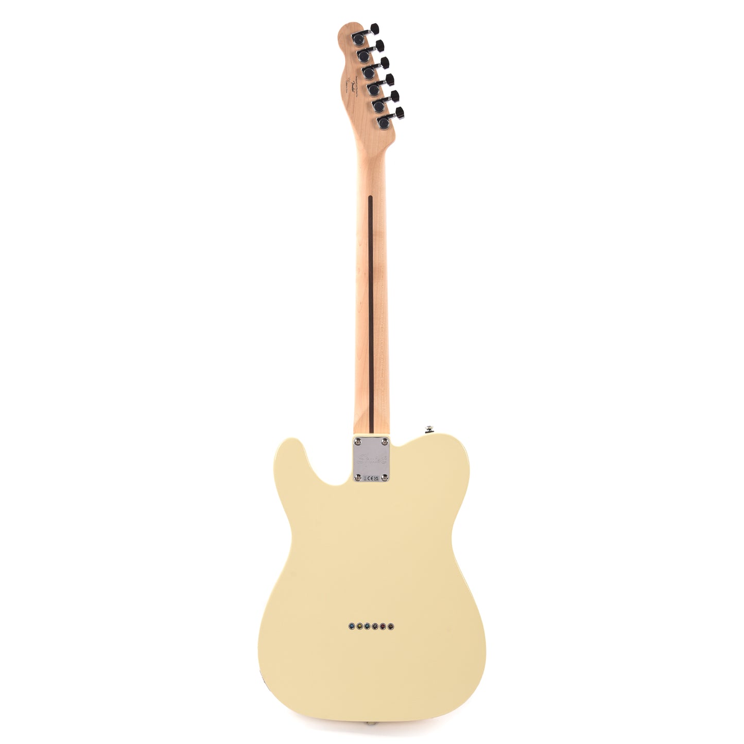 Squier Affinity Series Telecaster Thinline Olympic White Electric Guitars / Semi-Hollow