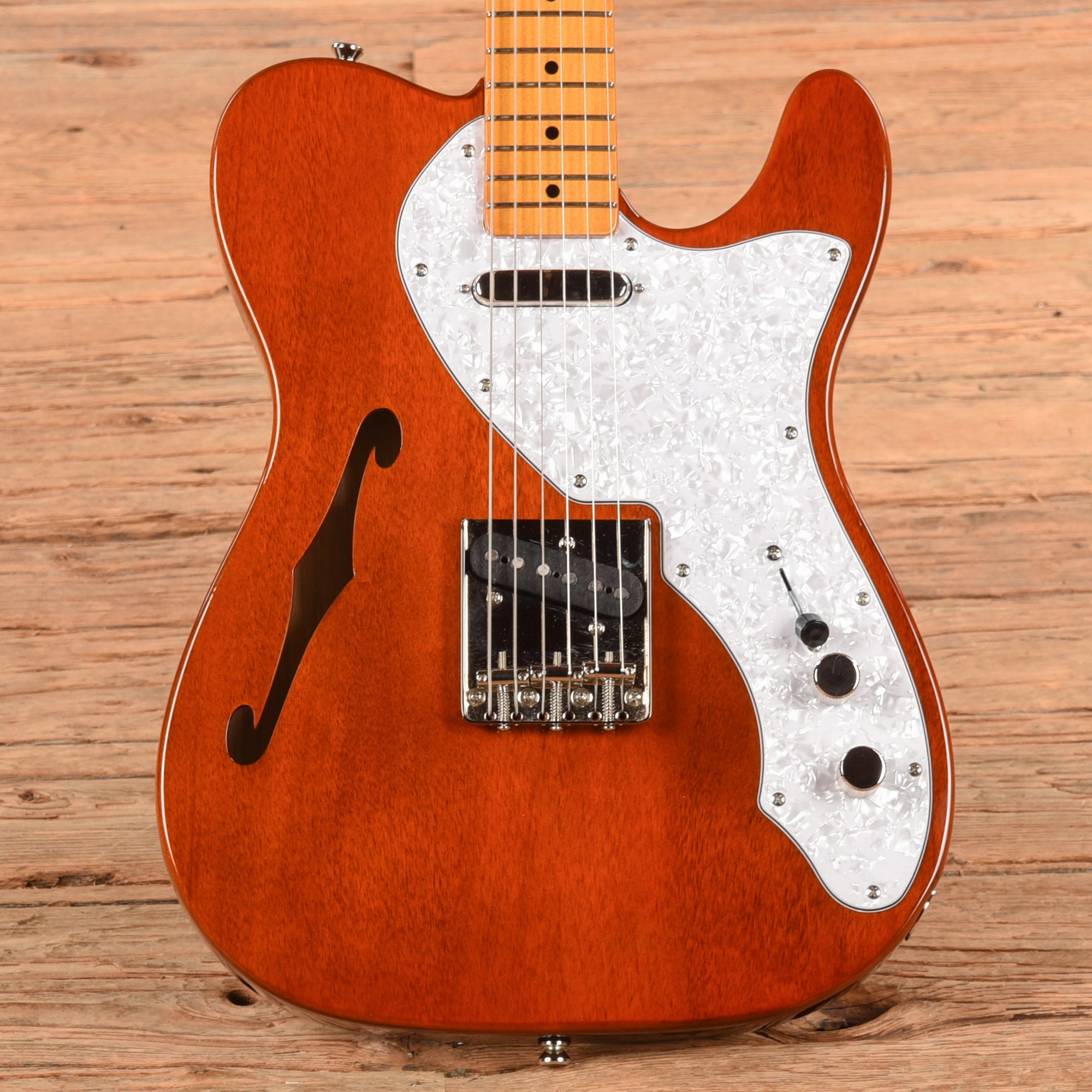 Squier Classic Vibe '60s Telecaster Thinline Natural 2024 Electric Guitars / Semi-Hollow
