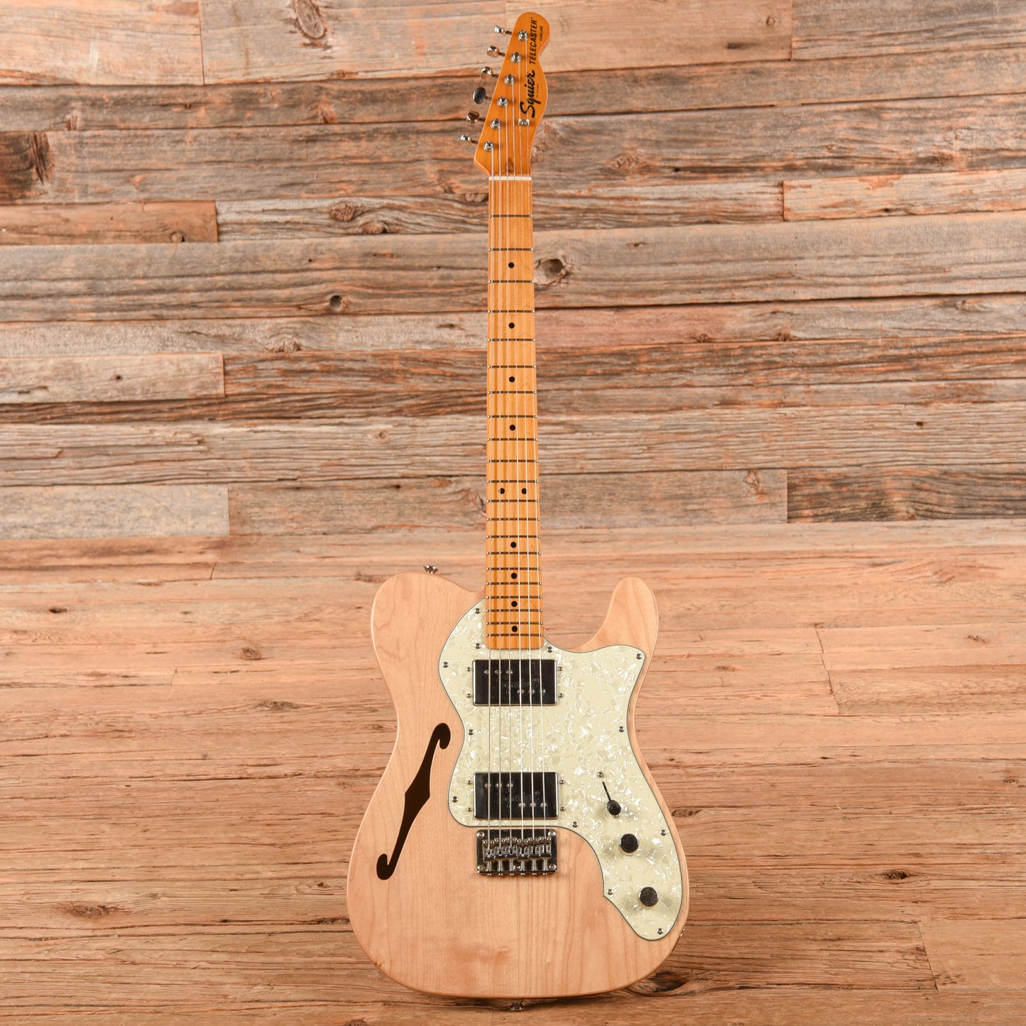 Squier Classic Vibe 70's Telecaster Thinline Natural 2019 Electric Guitars / Semi-Hollow