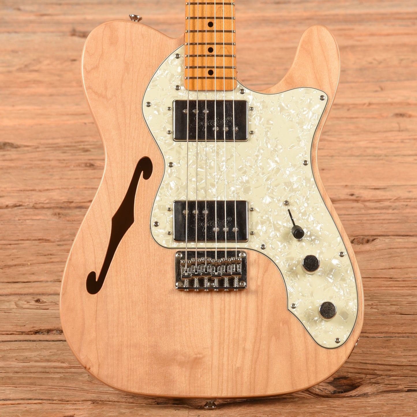 Squier Classic Vibe 70's Telecaster Thinline Natural 2019 Electric Guitars / Semi-Hollow