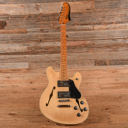 Squier Classic Vibe Starcaster Natural 2020 Electric Guitars / Semi-Hollow