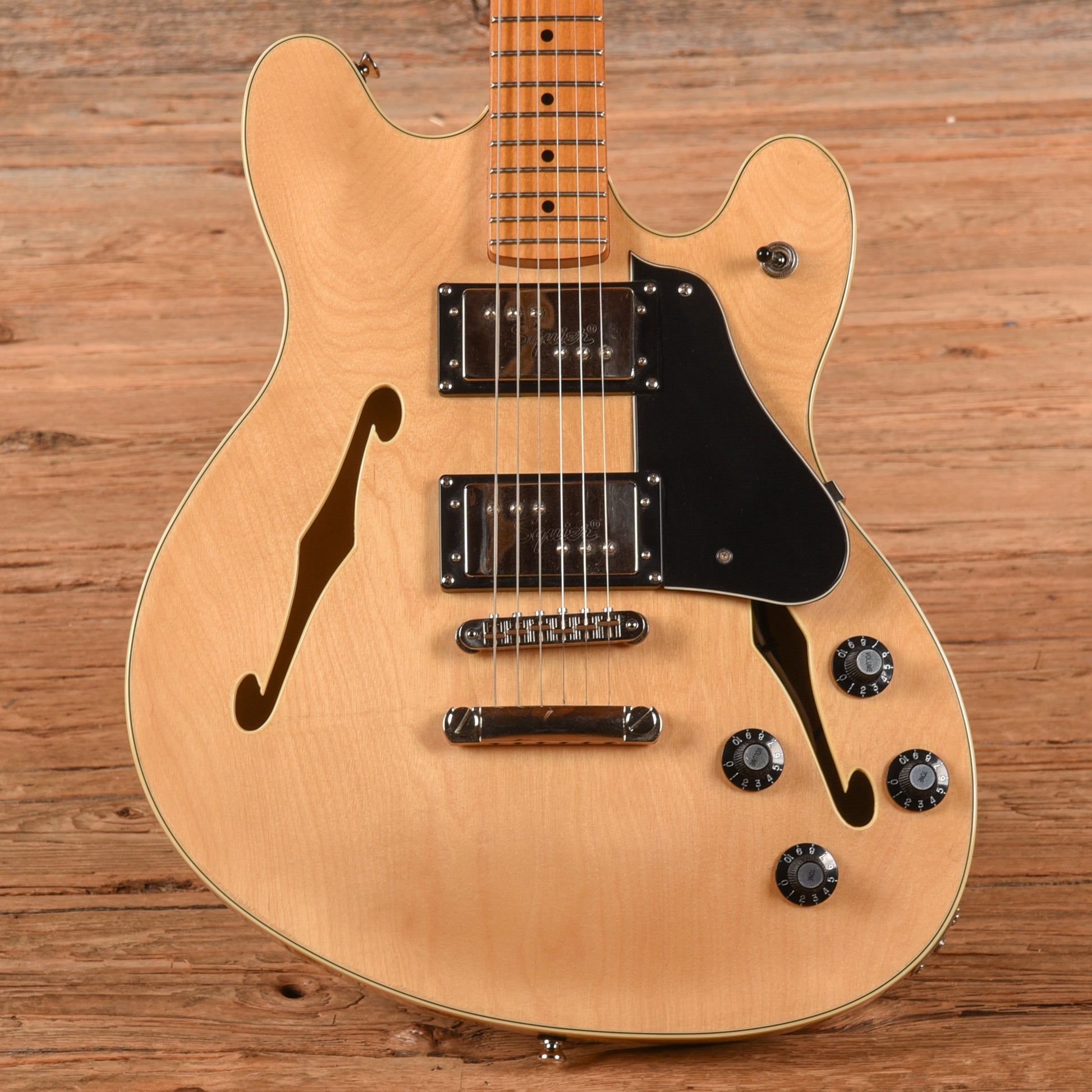 Squier Classic Vibe Starcaster Natural 2020 Electric Guitars / Semi-Hollow