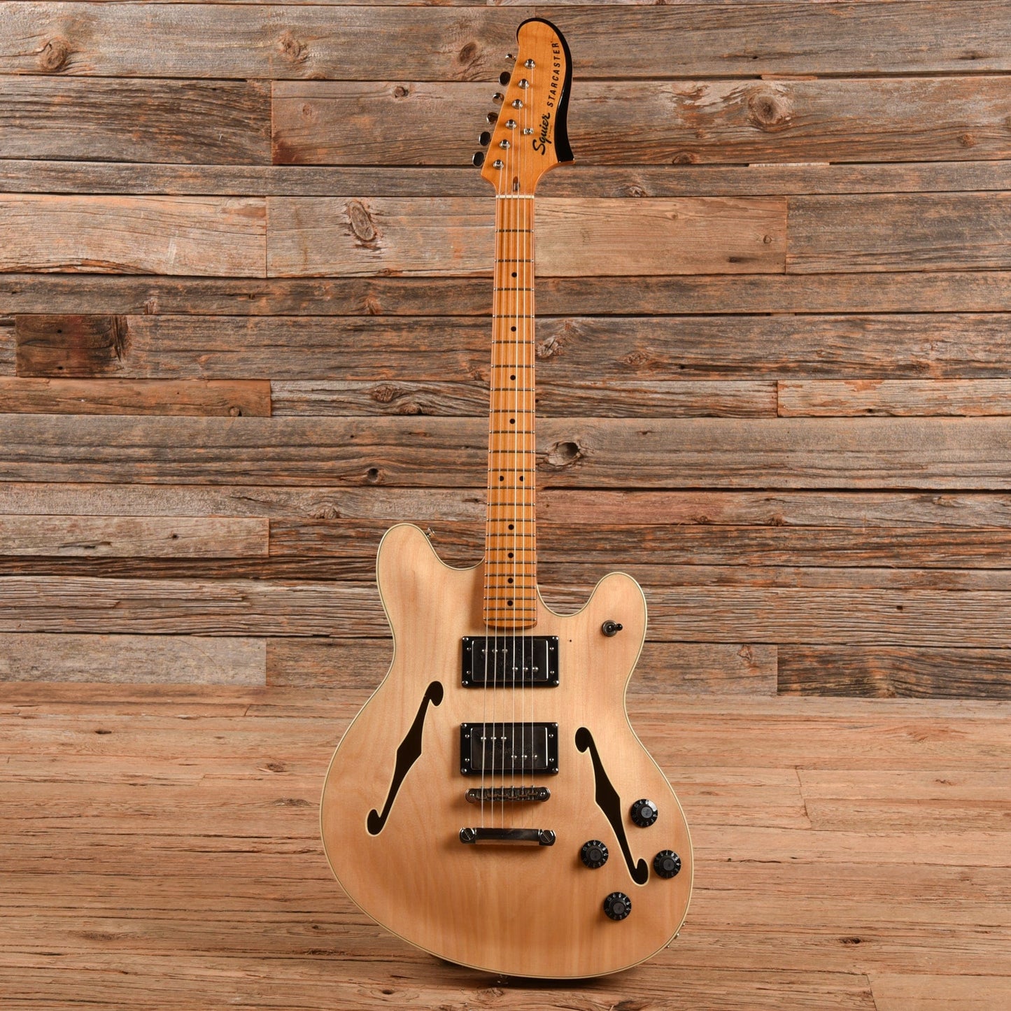 Squier Classic Vibe Starcaster Natural 2022 Electric Guitars / Semi-Hollow