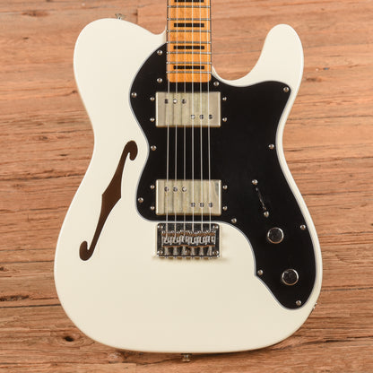 Squier FSR Classic Vibe '70s Telecaster Thinline Olympic White 2021 Electric Guitars / Semi-Hollow