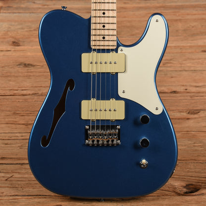 Squier Paranormal Cabronita Telecaster Thinline Lake Placid Blue 2021 Electric Guitars / Semi-Hollow