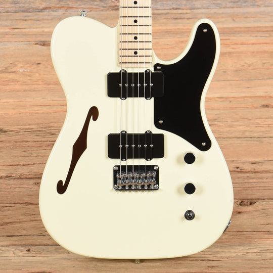 Squier Paranormal Cabronita Telecaster Thinline White 2020 Electric Guitars / Semi-Hollow