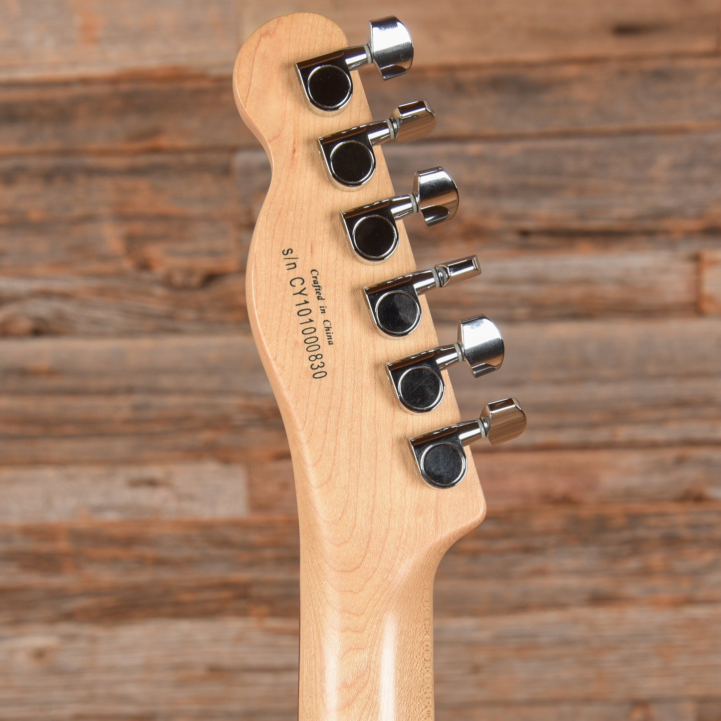 Squier Vintage Modified Telecaster Thinline Black 2011 Electric Guitars / Semi-Hollow