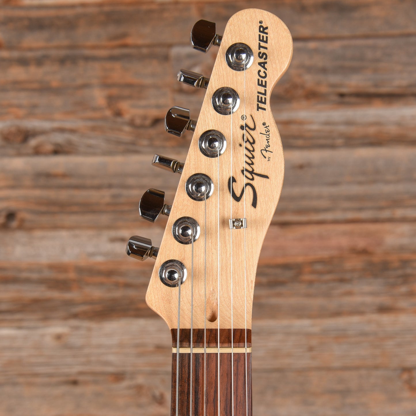 Squier Vintage Modified Telecaster Thinline Black 2011 Electric Guitars / Semi-Hollow