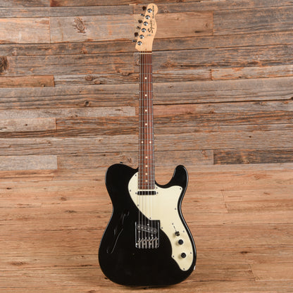Squier Vintage Modified Telecaster Thinline Black 2011 Electric Guitars / Semi-Hollow