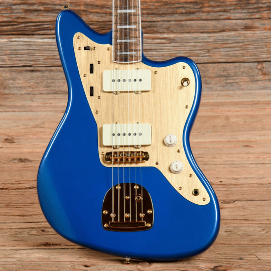 Squier 40th Anniversary Jazzmaster Gold Edition Lake Placid Blue 2022 Electric Guitars / Solid Body