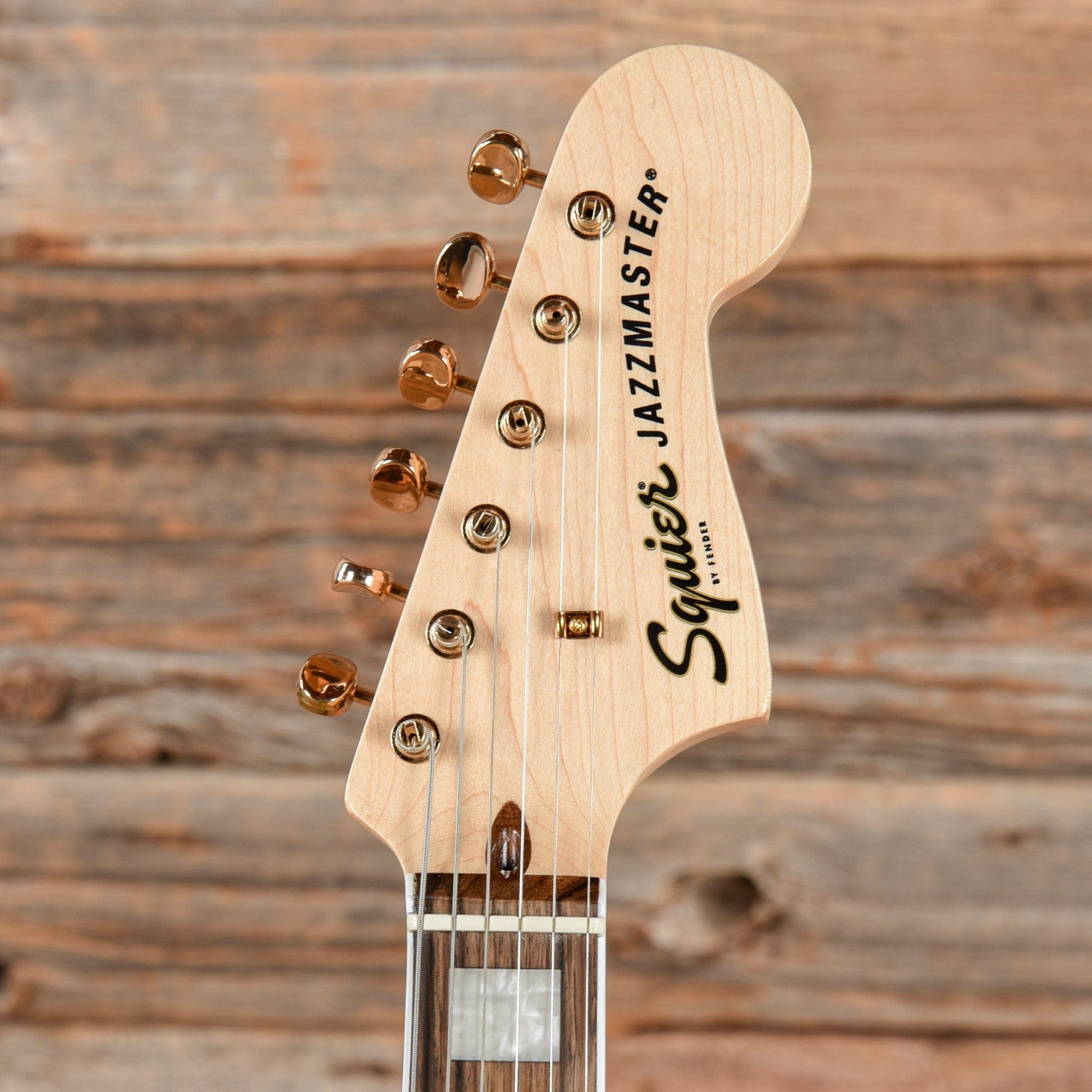 Squier 40th Anniversary Jazzmaster Gold Edition Lake Placid Blue 2022 Electric Guitars / Solid Body