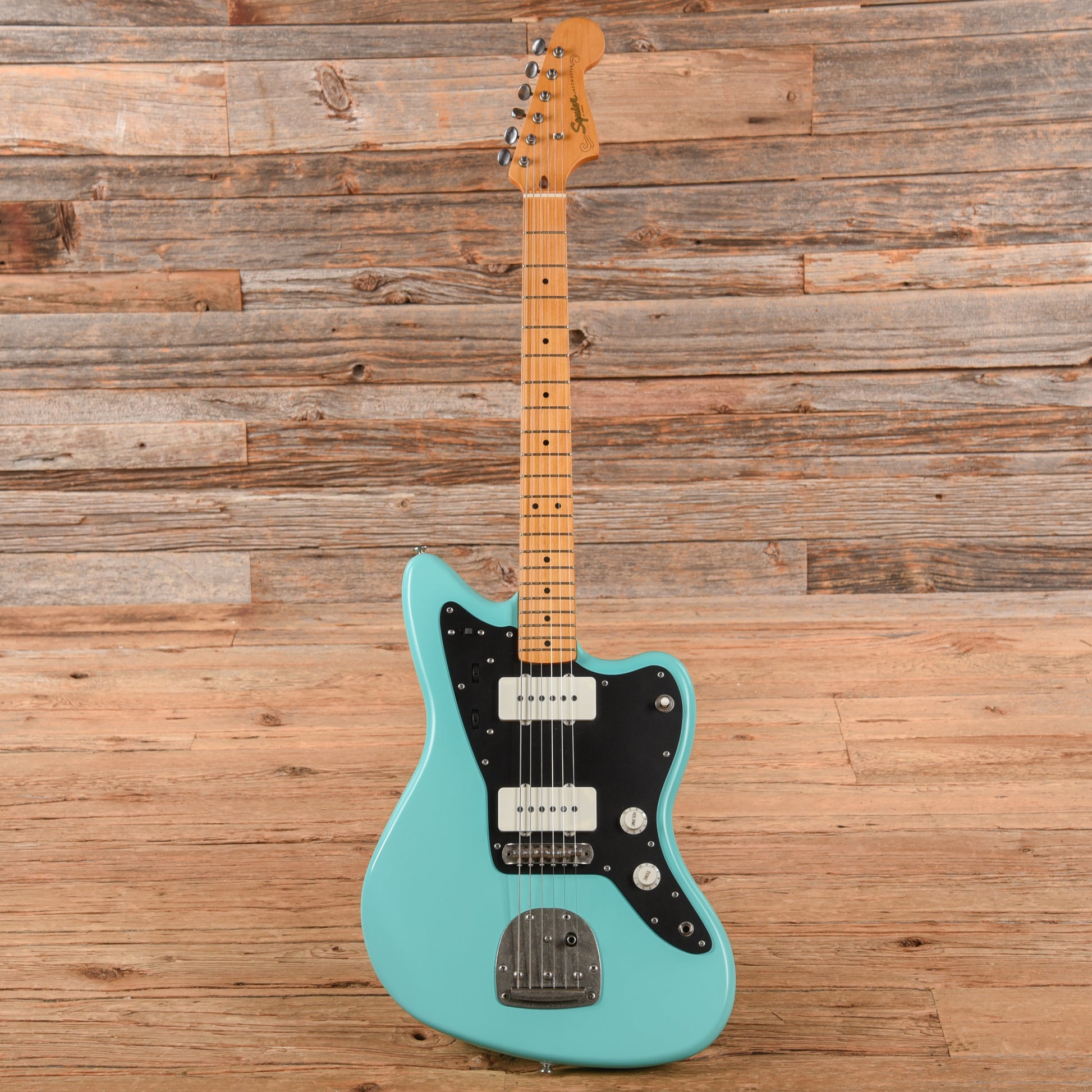 Squier 40th Anniversary Jazzmaster Vintage Edition Satin Seafoam Green 2022 Electric Guitars / Solid Body