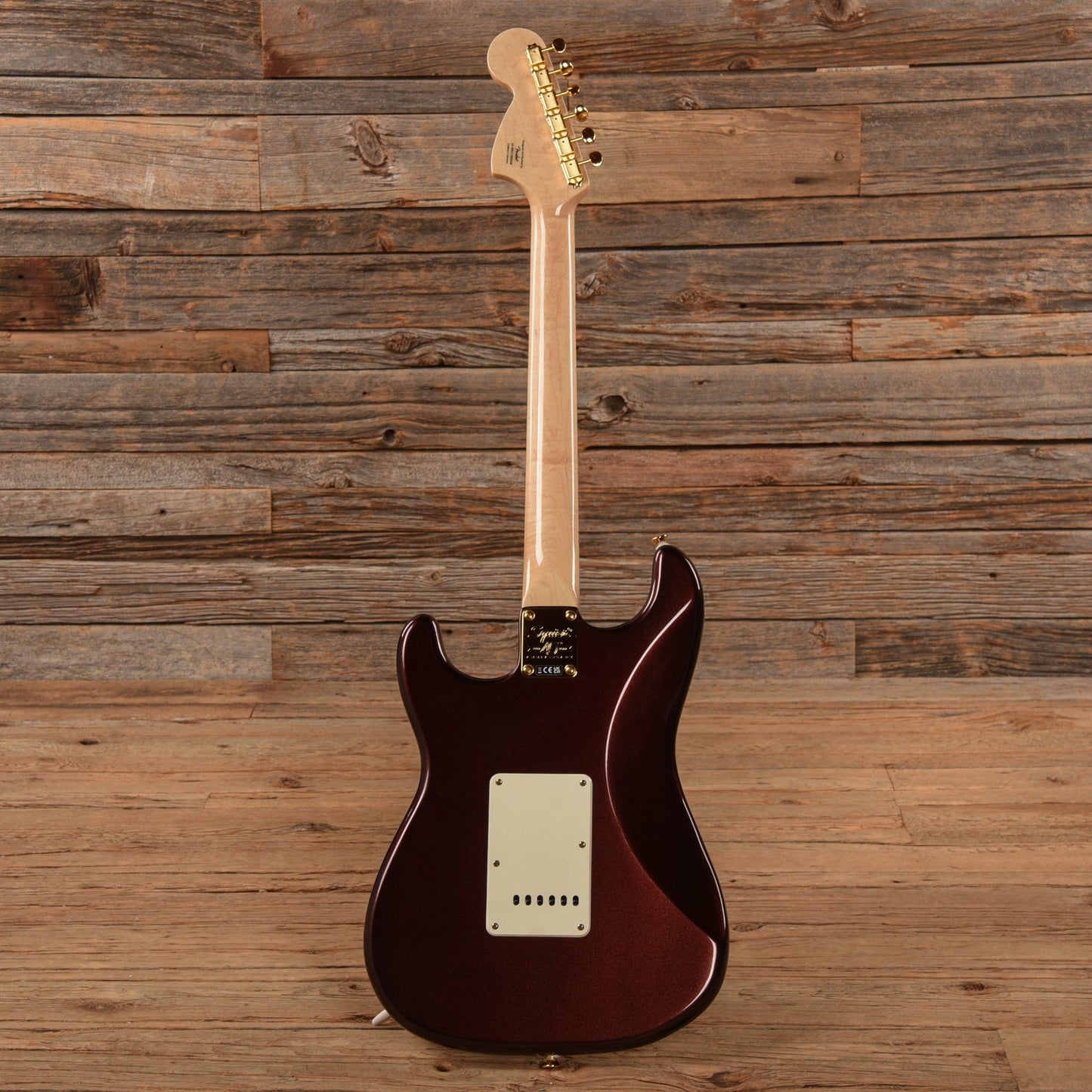 Squier 40th Anniversary Stratocaster Ruby Red Metallic 2022 Electric Guitars / Solid Body