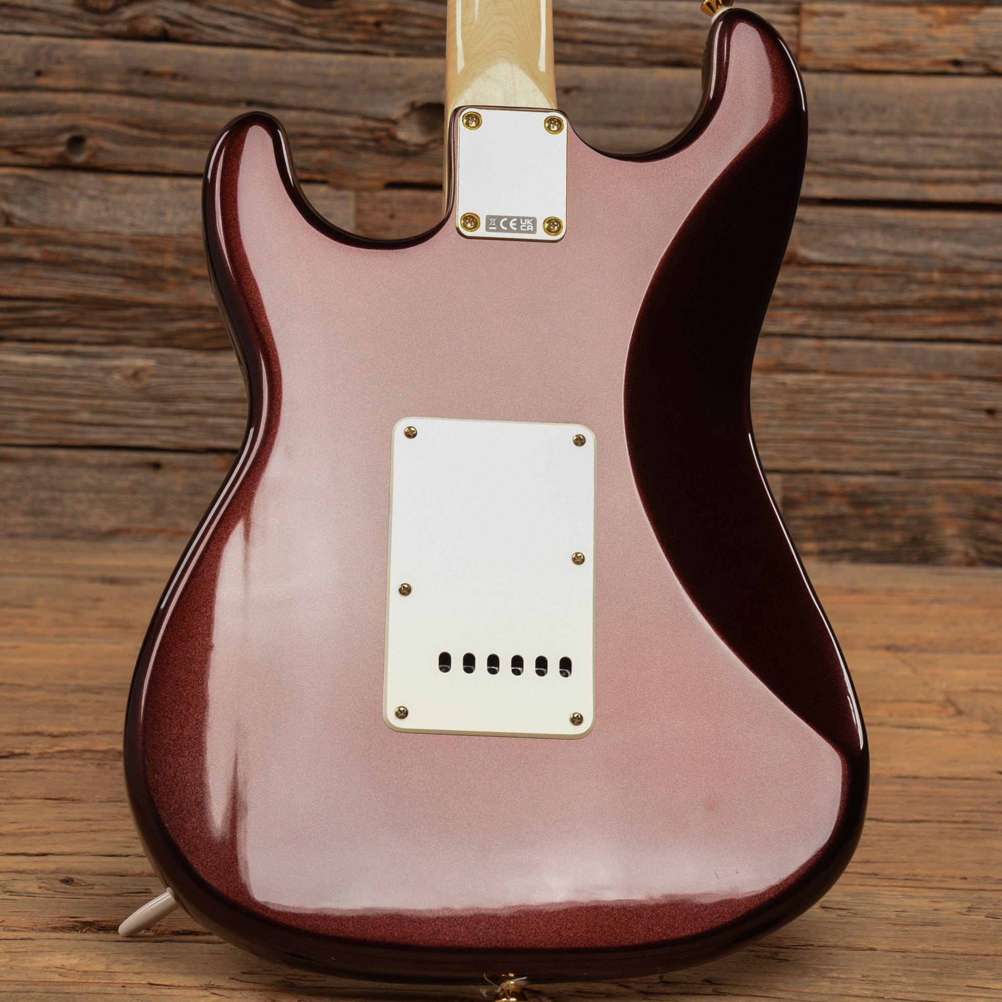 Squier 40th Anniversary Stratocaster Ruby Red Metallic 2022 Electric Guitars / Solid Body