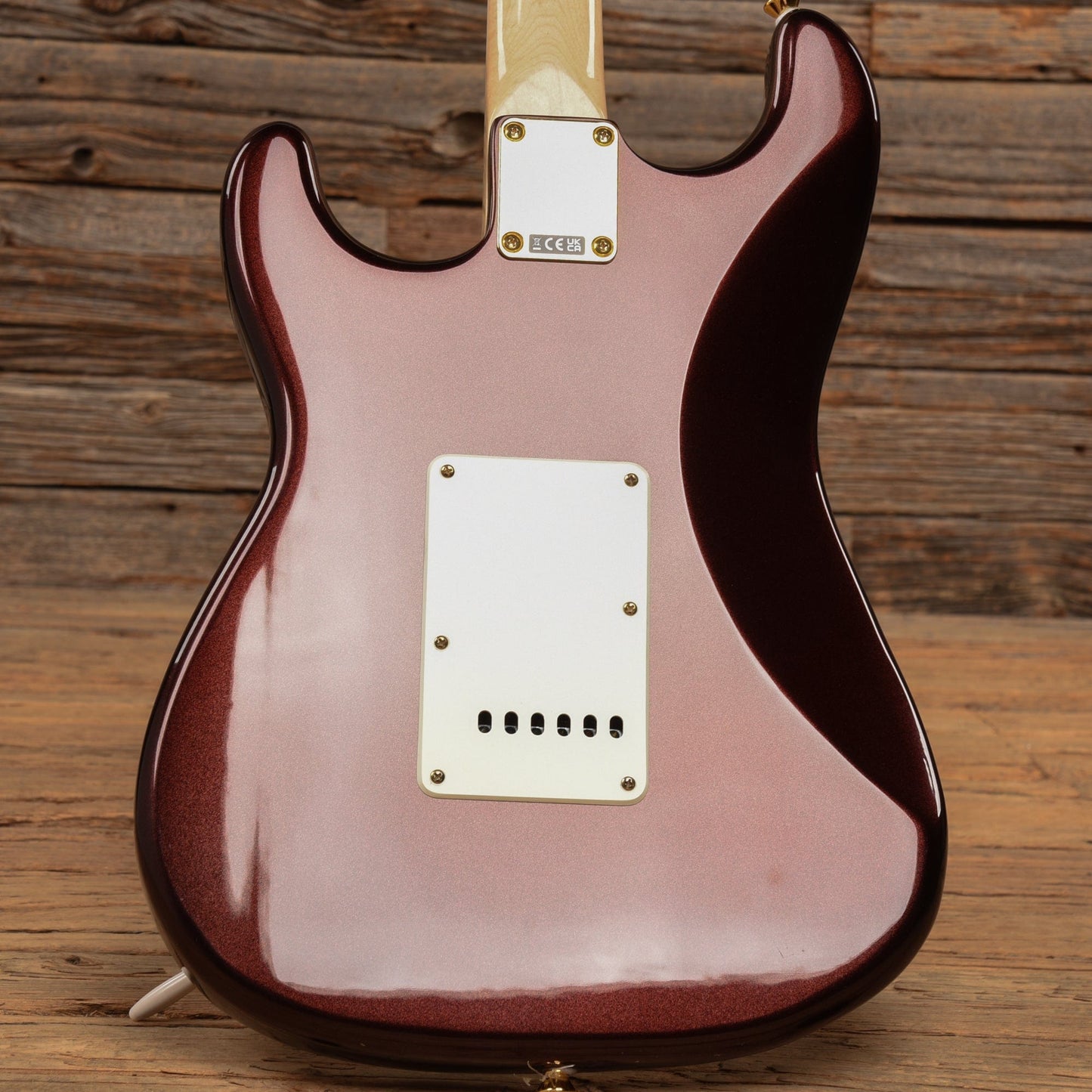 Squier 40th Anniversary Stratocaster Ruby Red Metallic 2022 Electric Guitars / Solid Body