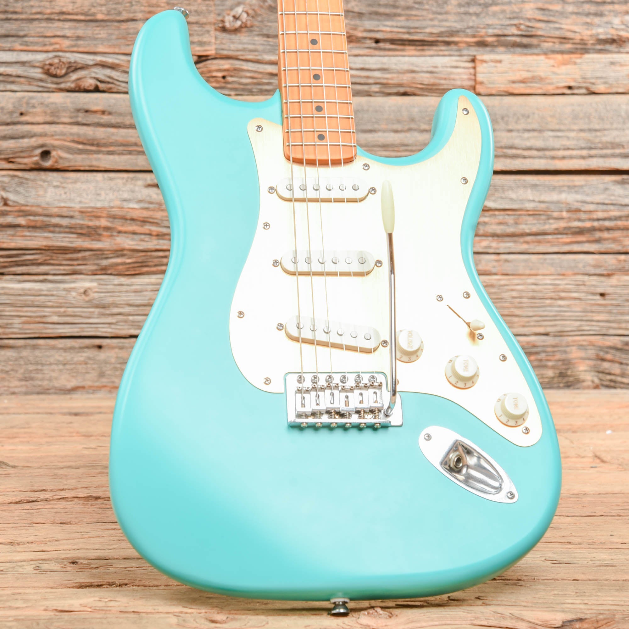 Squier 40th Anniversary Vintage Edition Stratocaster Satin Sea Foam Green 2022 Electric Guitars / Solid Body