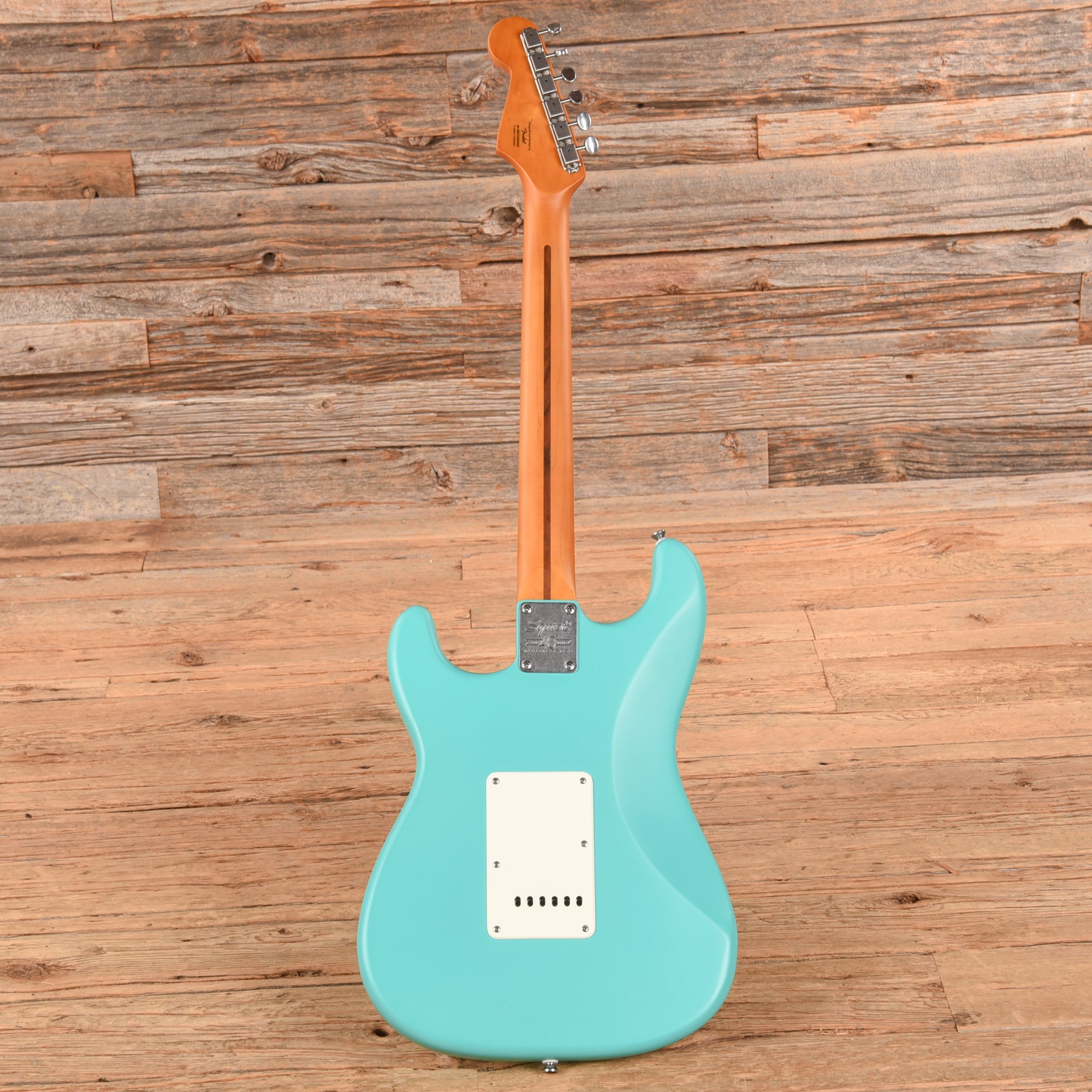 Squier 40th Anniversary Vintage Edition Stratocaster Satin Sea Foam Green Electric Guitars / Solid Body