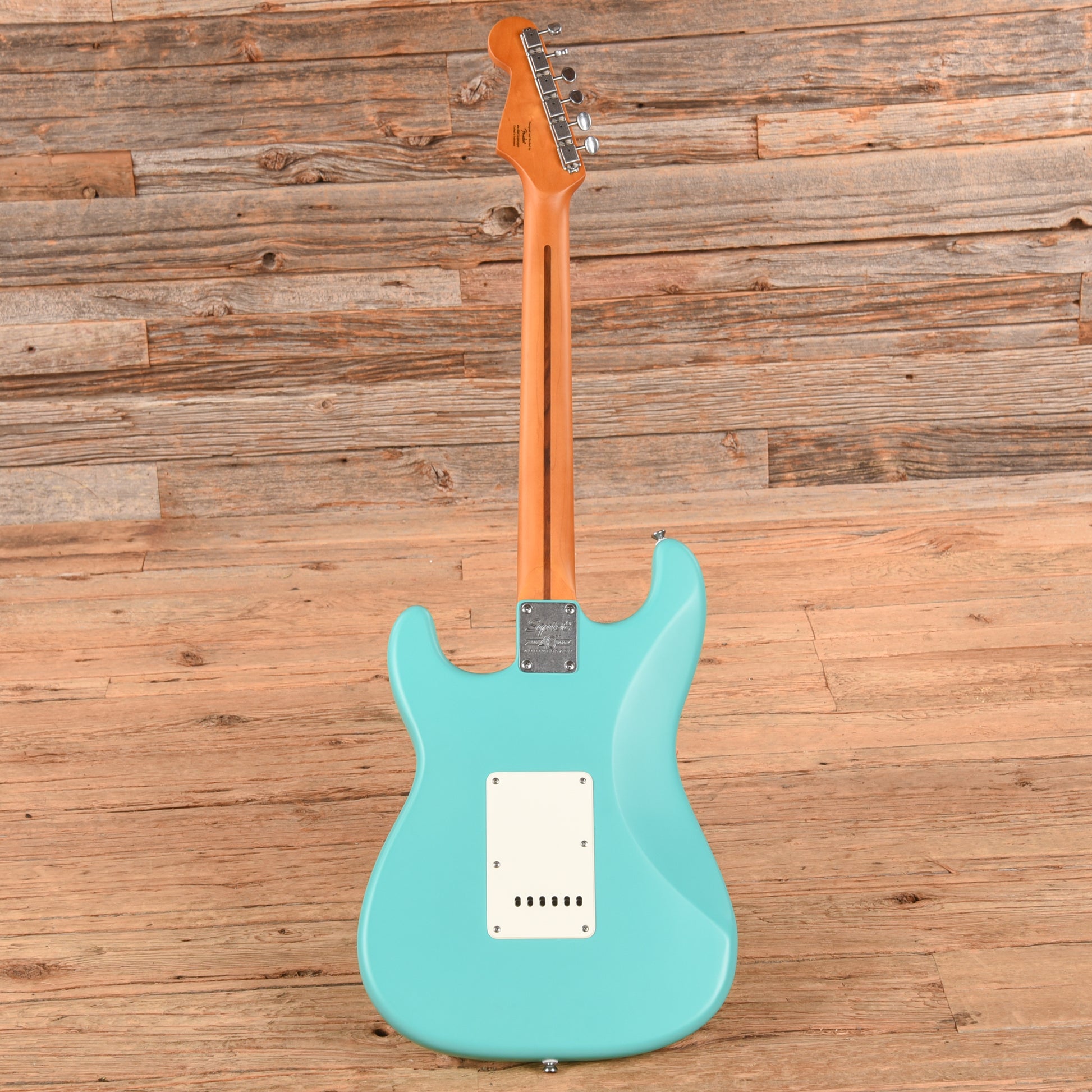 Squier 40th Anniversary Vintage Edition Stratocaster Satin Sea Foam Green Electric Guitars / Solid Body