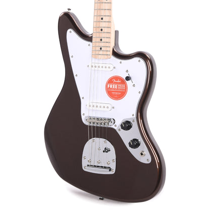 Squier Affinity Series Jaguar Mystic Metallic Brown Electric Guitars / Solid Body