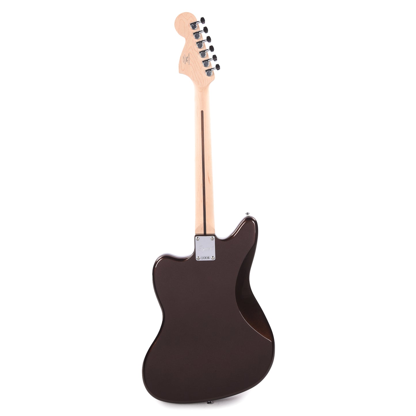 Squier Affinity Series Jaguar Mystic Metallic Brown Electric Guitars / Solid Body