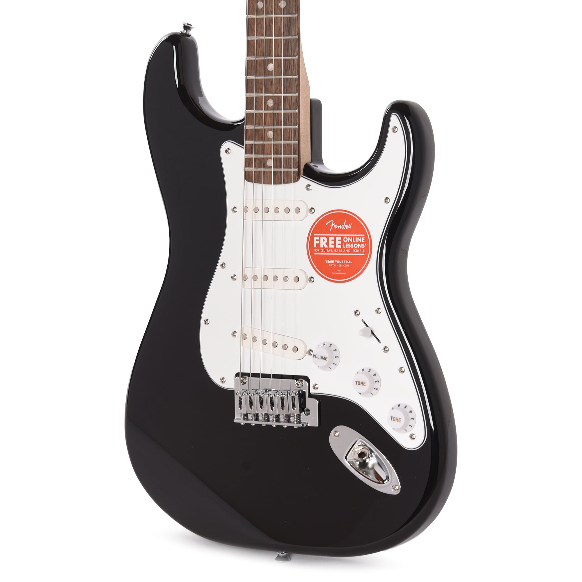 Squier Affinity Series Stratocaster Mustang Micro Pack Black Electric Guitars / Solid Body