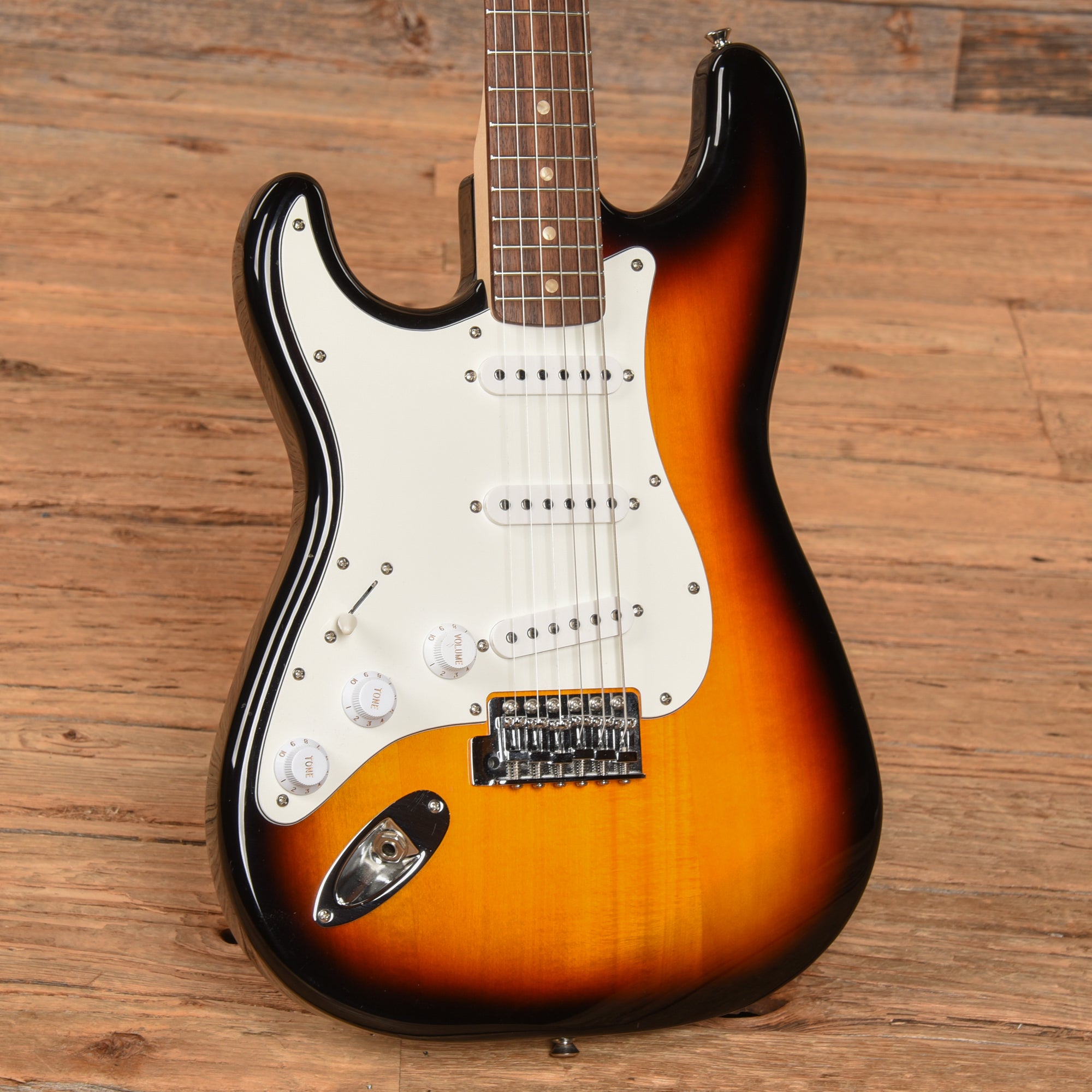 Squier Affinity Series Stratocaster Sunburst 2017 LEFTY Electric Guitars / Solid Body