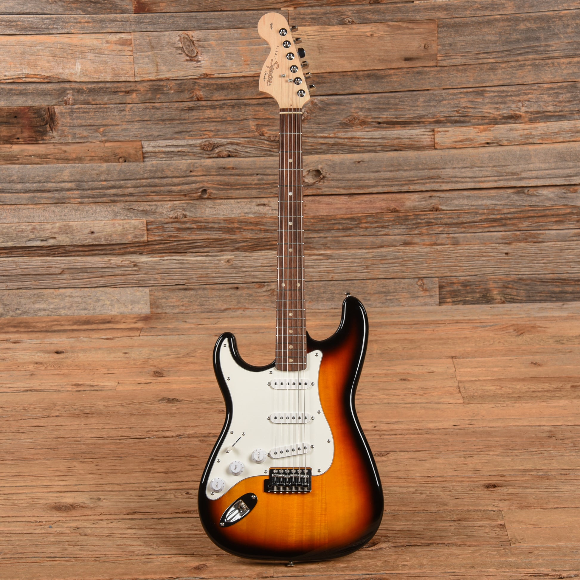 Squier Affinity Series Stratocaster Sunburst 2017 LEFTY Electric Guitars / Solid Body