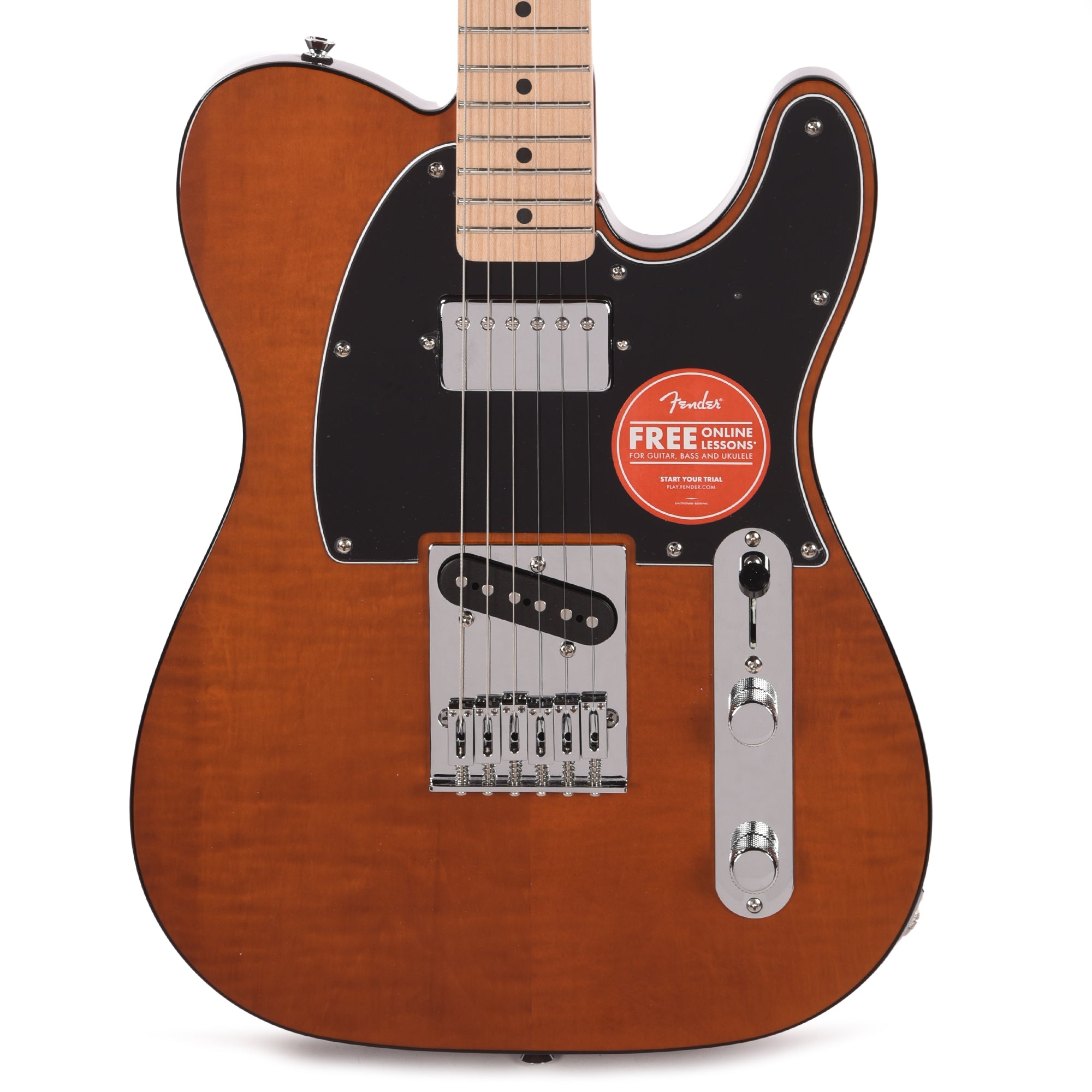 Squier Affinity Series Telecaster FMT SH Mocha Electric Guitars / Solid Body