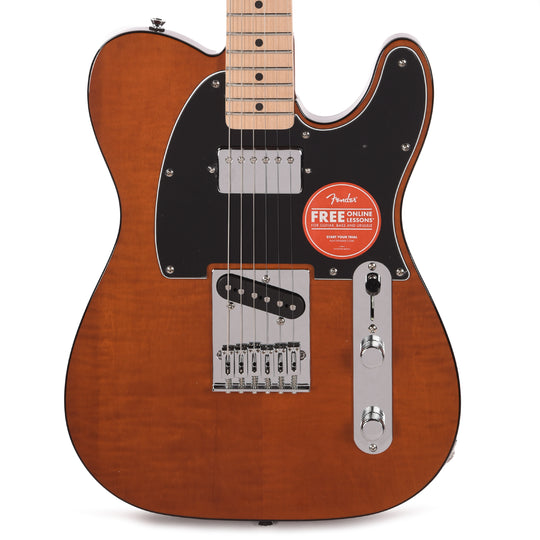 Squier Affinity Series Telecaster FMT SH Mocha Electric Guitars / Solid Body