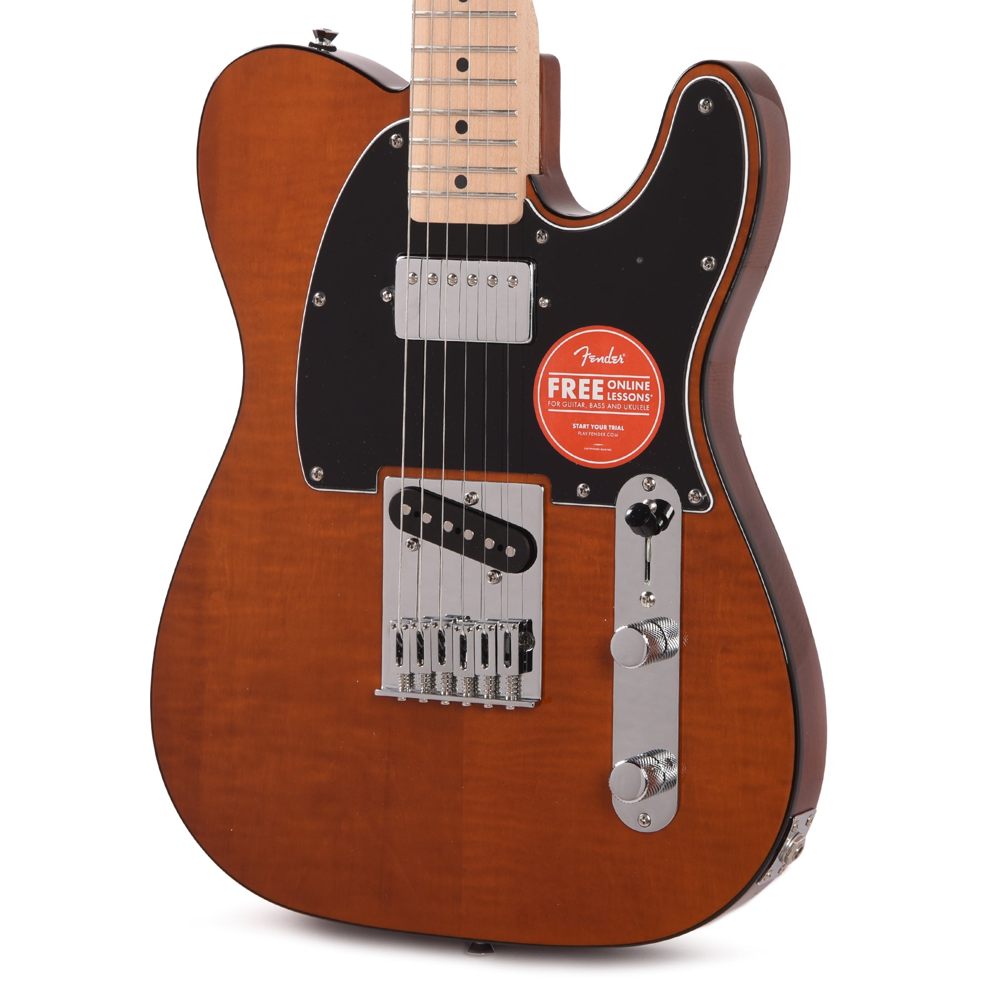 Squier Affinity Series Telecaster FMT SH Mocha Electric Guitars / Solid Body