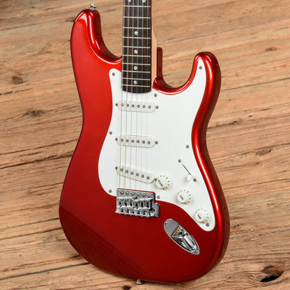 Squier Affinity Stratocaster Metallic Red Electric Guitars / Solid Body