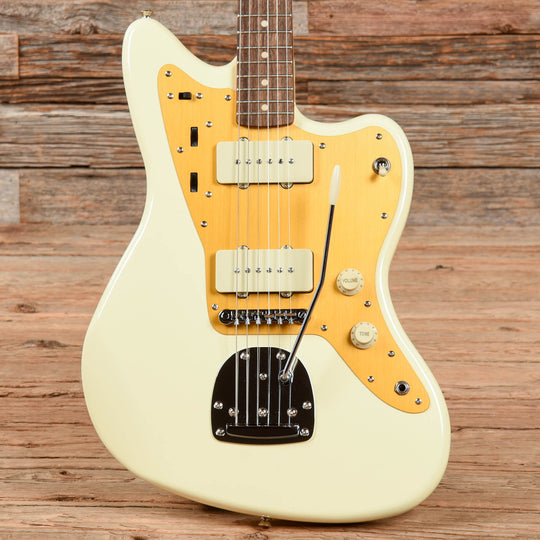 Squier Artist J Mascis Jazzmaster Vintage White Electric Guitars / Solid Body