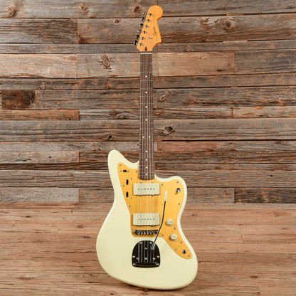 Squier Artist J Mascis Jazzmaster Vintage White Electric Guitars / Solid Body